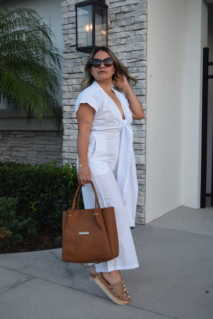 Jumpsuit Helena white